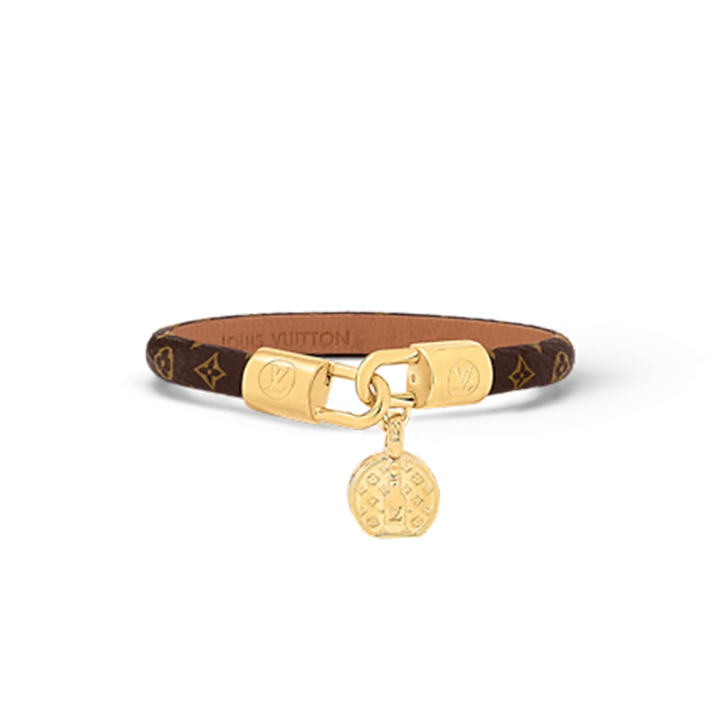 LOUIS VUITTON PULSERA CON CHARM LV TRIBUTE M6442E